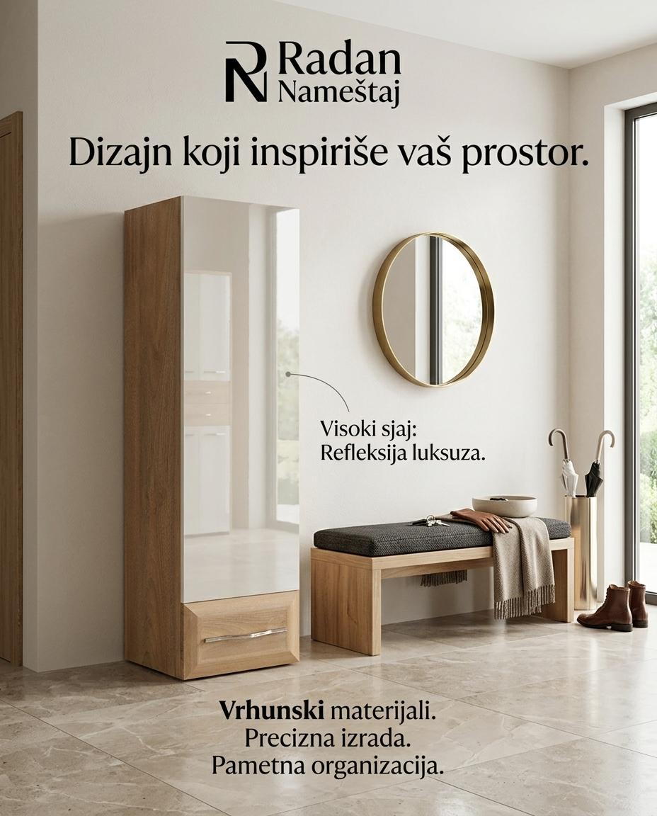 VISEĆA KOMODA VK35-1K/GL VISEĆA KOMODA VK35-1K/GL